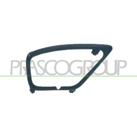 Grille noire de pare-chocs avant côté passager