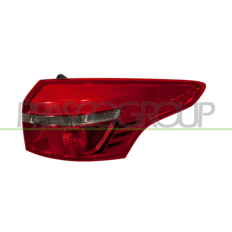 Feu d'aile arrière côté passager