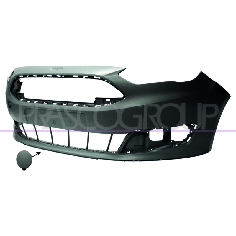 Pare-chocs avant à peindre avec apprêt