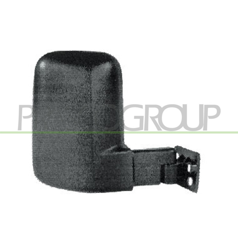 Rétroviseur manuel noir côté passager