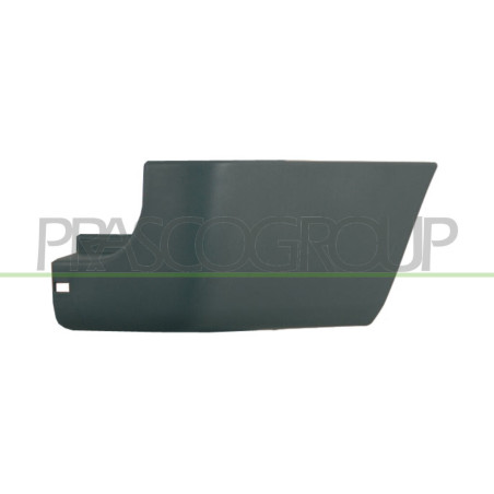 Crosse grise de pare-chocs arrière côté chauffeur