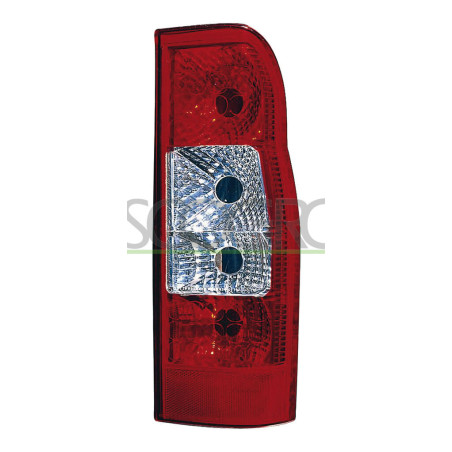 Feu d'aile arrière côté passager