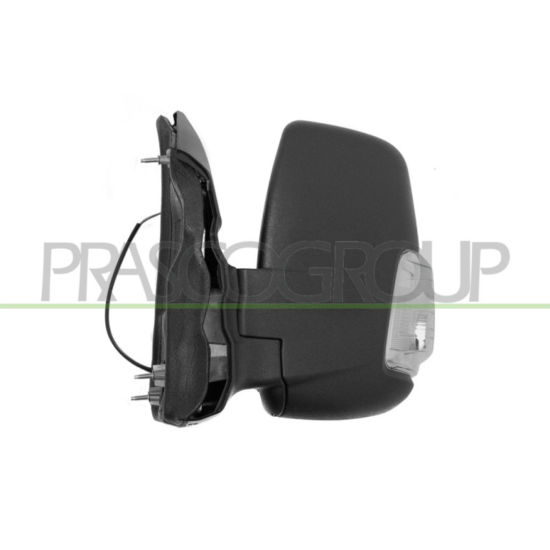 Rétroviseur manuel noir côté chauffeur