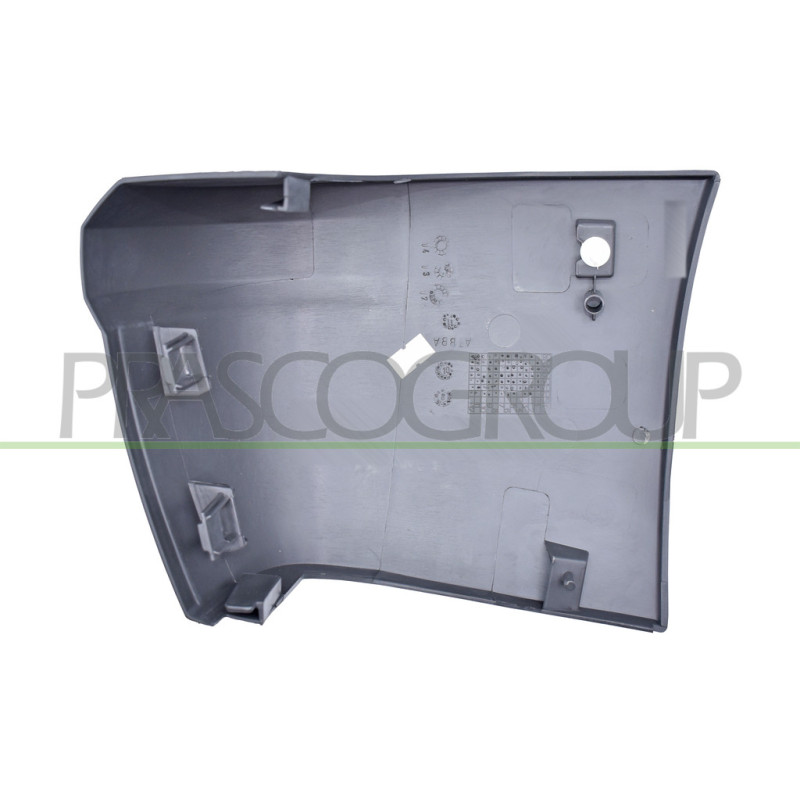 Crosse noire de pare-chocs arrière côté chauffeur