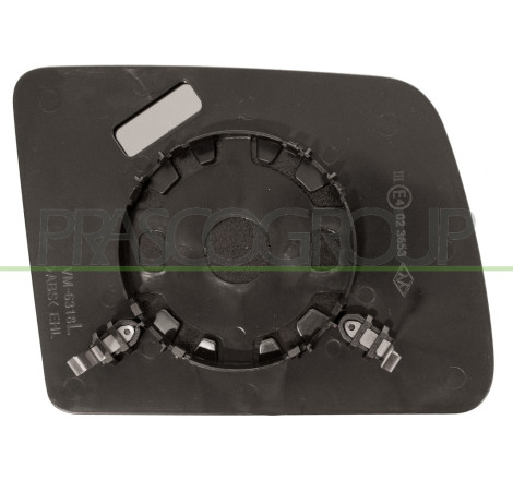 Glace de rétroviseur côté chauffeur