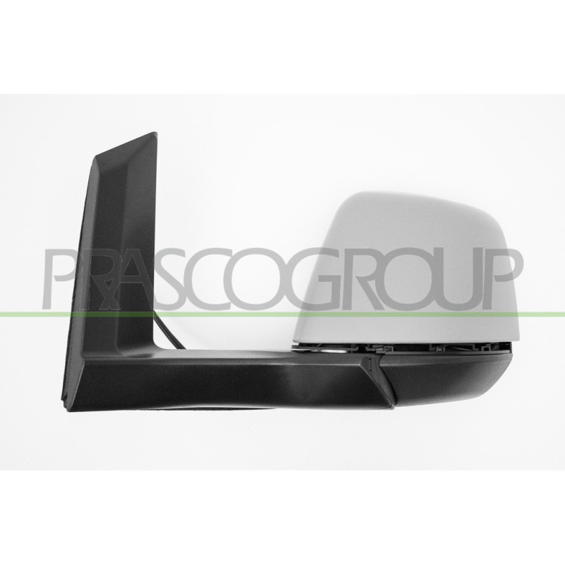 Rétroviseur électrique à peindre avec apprêt côté chauffeur