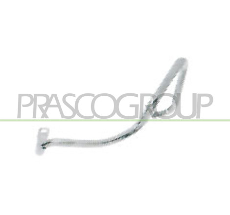 Tube chrome de pare-chocs arrière côté passager