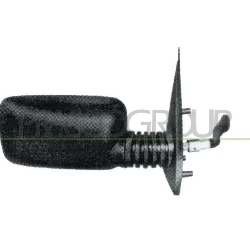 Rétroviseur manuel noir côté passager