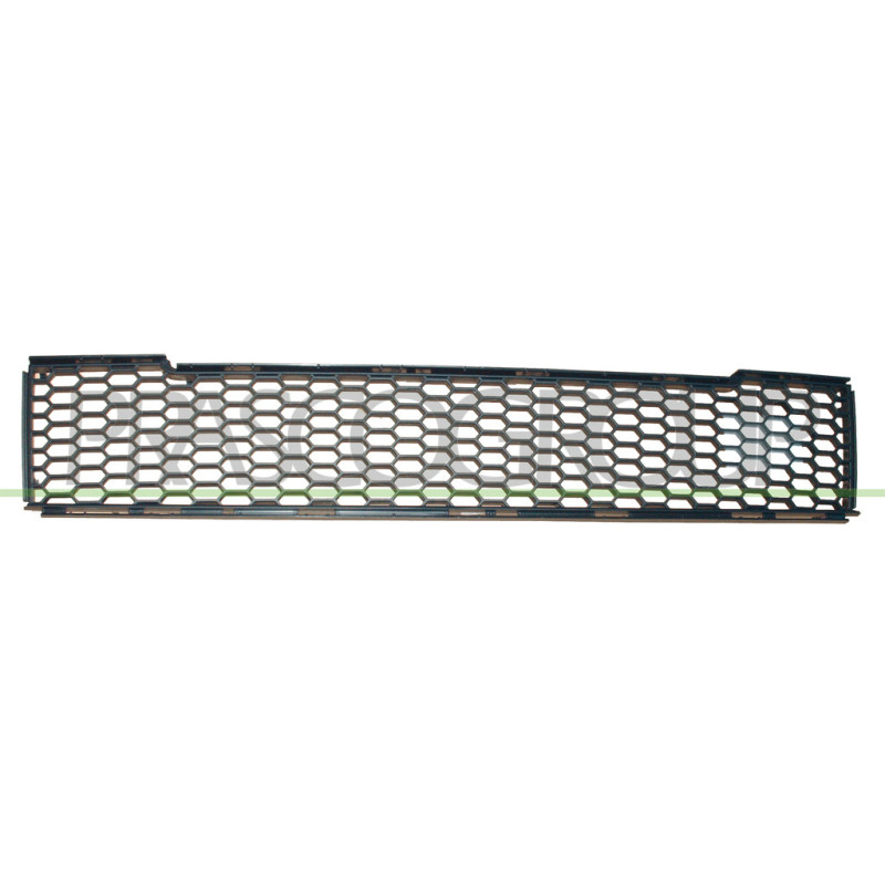Grille centrale noire de pare-chocs avant