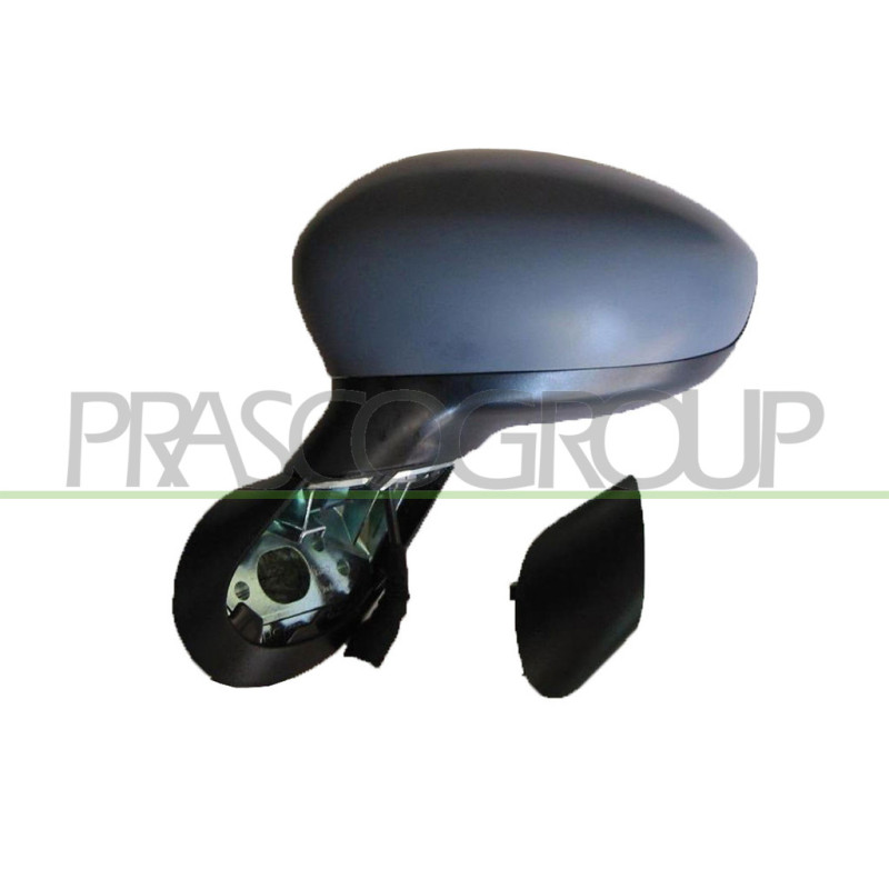 Rétroviseur manuel noir côté chauffeur