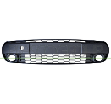 Grille centrale de pare-chocs avant noir