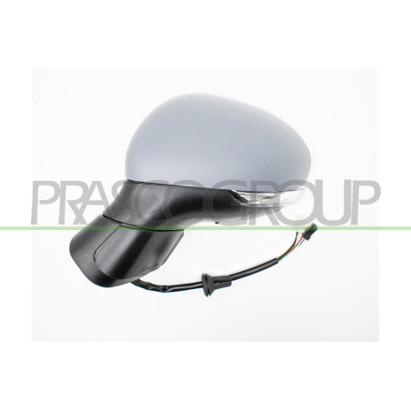 Rétroviseur électrique à peindre avec apprêt côté chauffeur