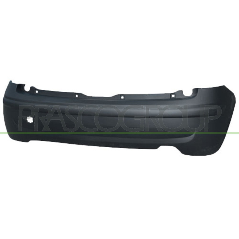 Pare-chocs arrière noir