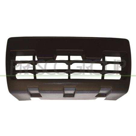 Grille centrale noire de pare-chocs avant