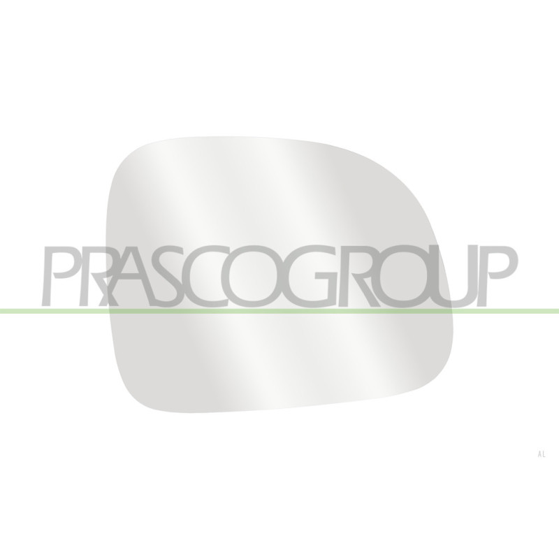 Glace de rétroviseur côté passager