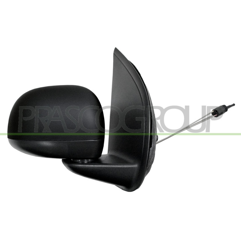 Rétroviseur manuel noir côté passager