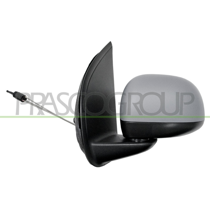 Rétroviseur manuel à peindre avec apprêt côté chauffeur