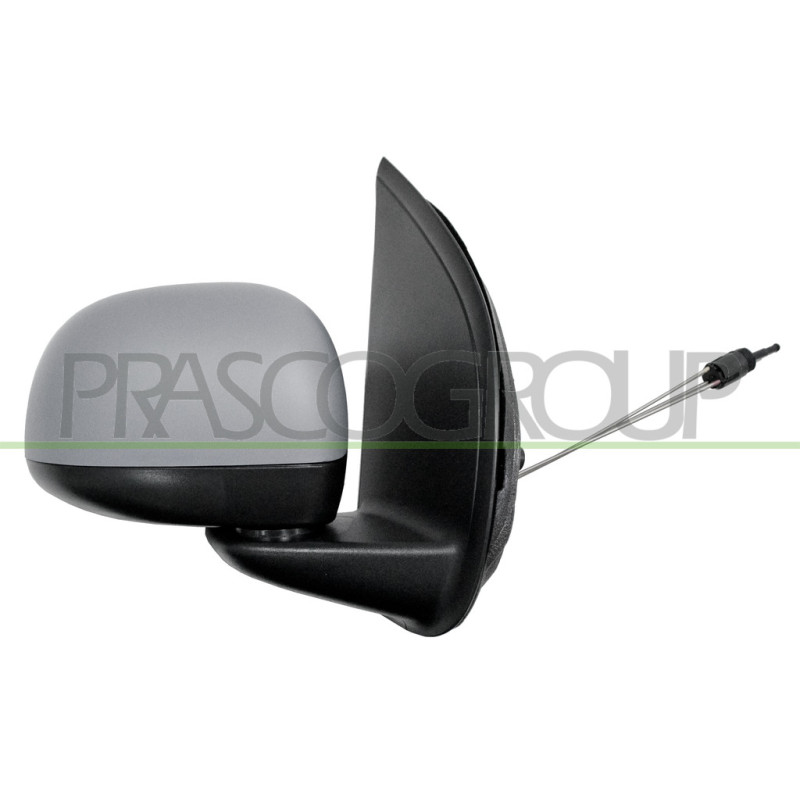 Rétroviseur manuel à peindre avec apprêt côté passager