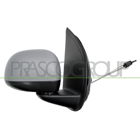 Rétroviseur manuel à peindre avec apprêt côté passager