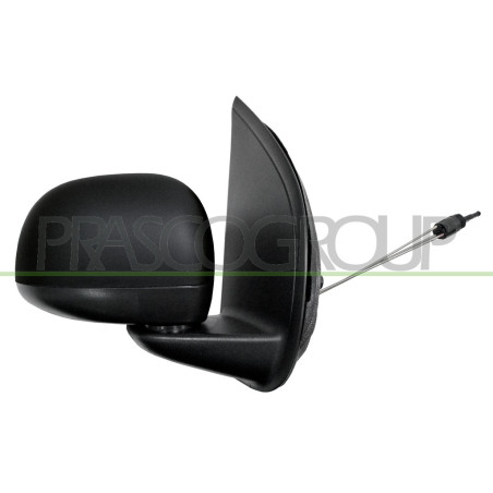 Rétroviseur manuel noir côté passager