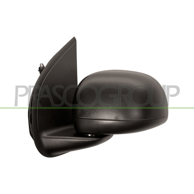 Rétroviseur électrique noir côté chauffeur