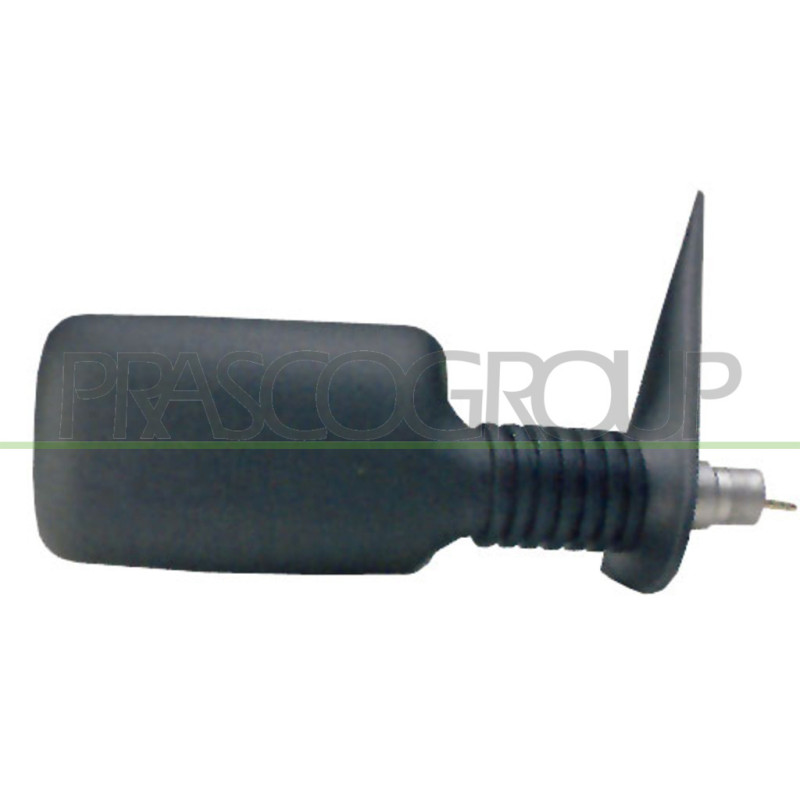 Rétroviseur manuel noir côté passager