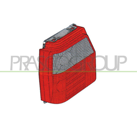 Feu d'aile arrière côté passager