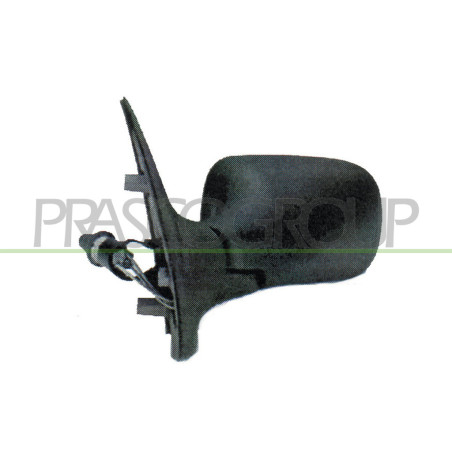 Rétroviseur manuel noir côté chauffeur