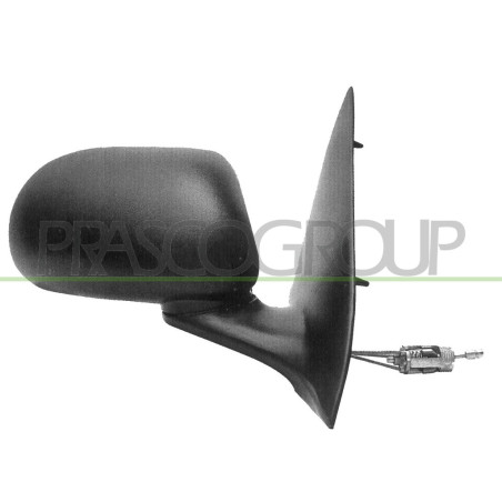 Rétroviseur manuel noir côté passager