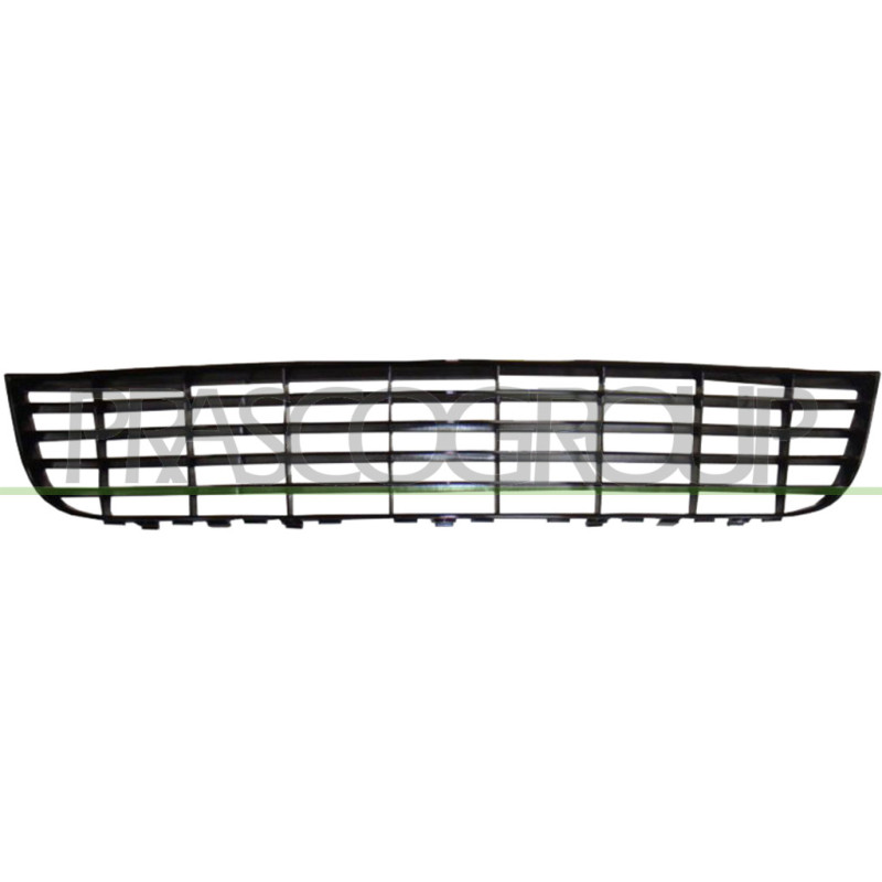 Grille noir brillant de pare-chocs avant