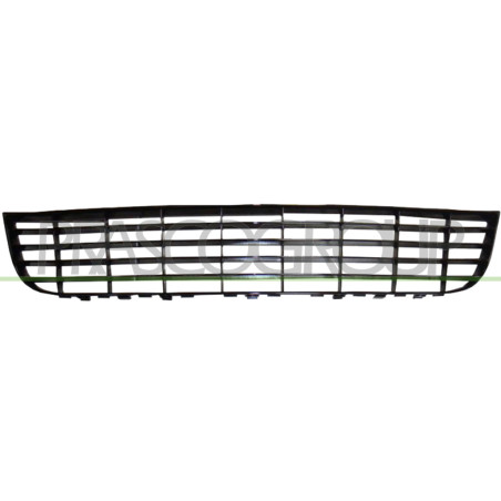 Grille noir brillant de pare-chocs avant