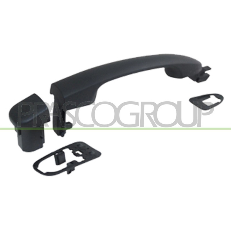 Poignée extérieure avec apprêt