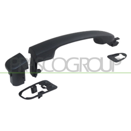 Poignée extérieure avec apprêt