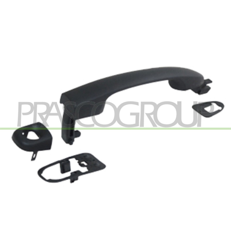 Poignée extérieure avec apprêt