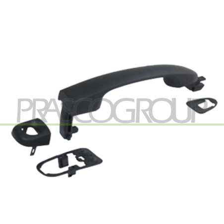 Poignée extérieure avec apprêt