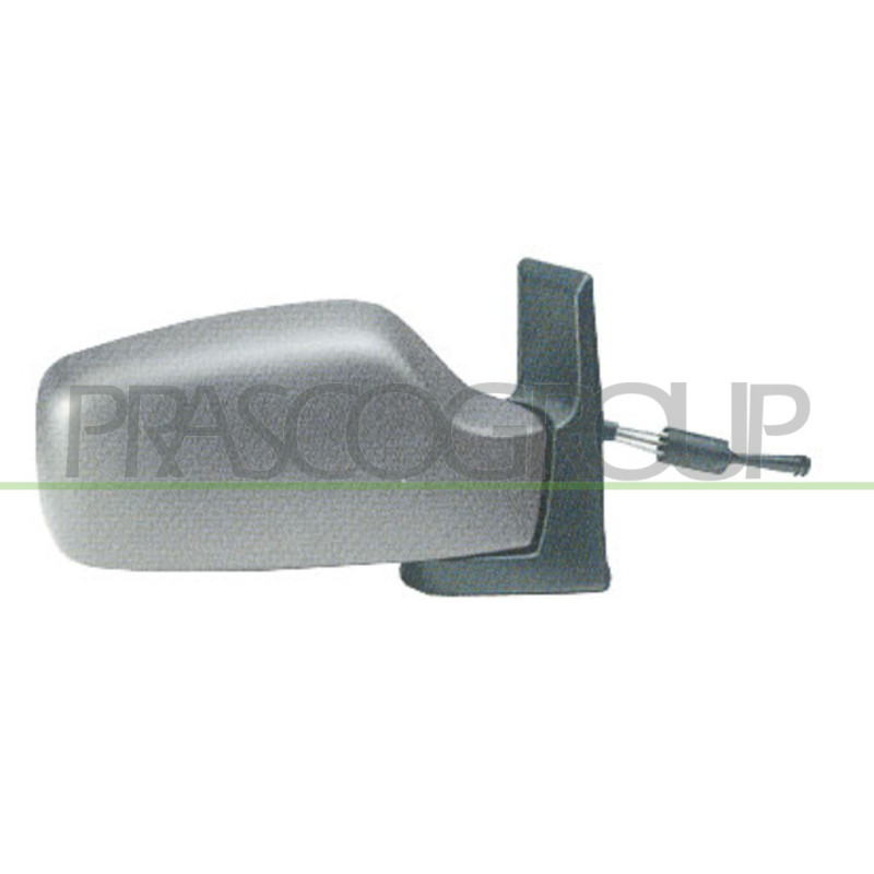 Rétroviseur électrique à peindre avec apprêt côté passager