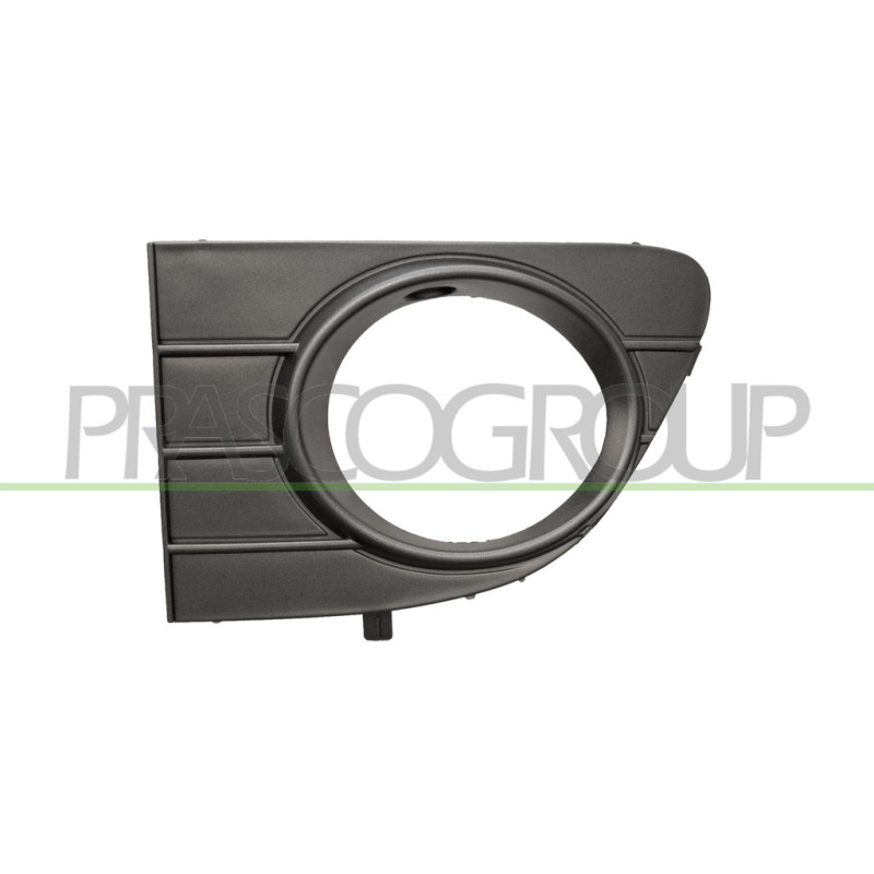 Grille de pare-chocs avant métal et noir côté chauffeur