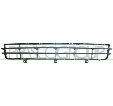 Grille centrale noire de pare-chocs avant