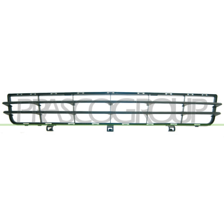 Grille centrale noire de pare-chocs avant