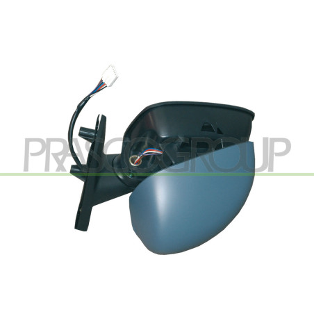 Rétroviseur électrique à peindre avec apprêt côté chauffeur