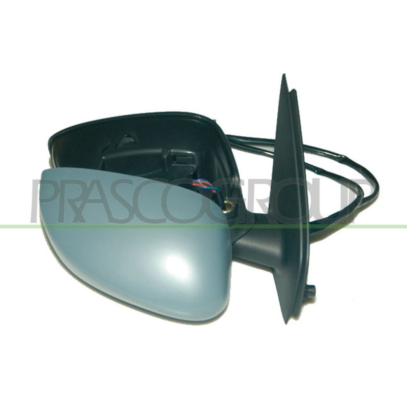 Rétroviseur électrique à peindre avec apprêt côté passager