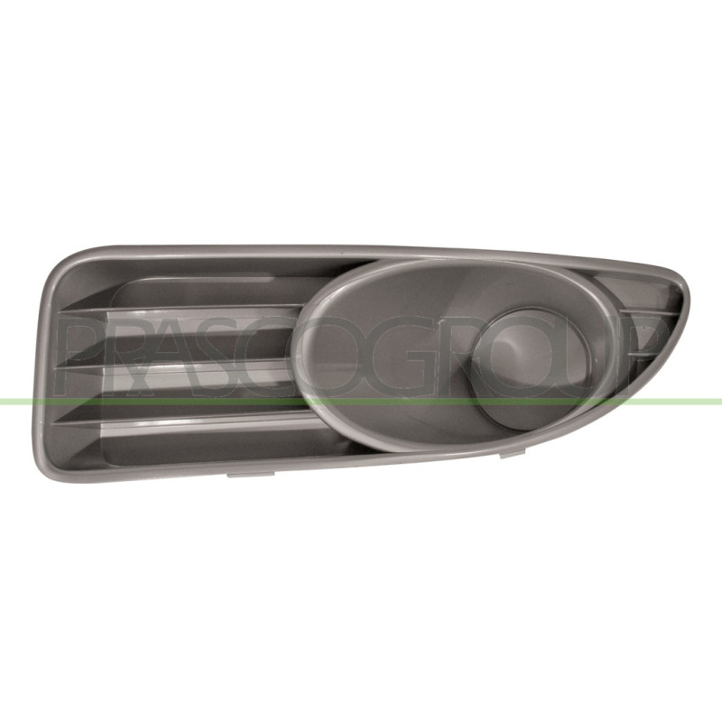 Grille de pare-chocs avant gris côté chauffeur