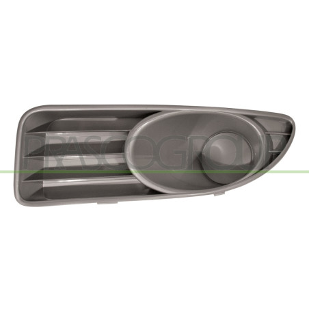 Grille de pare-chocs avant gris côté chauffeur