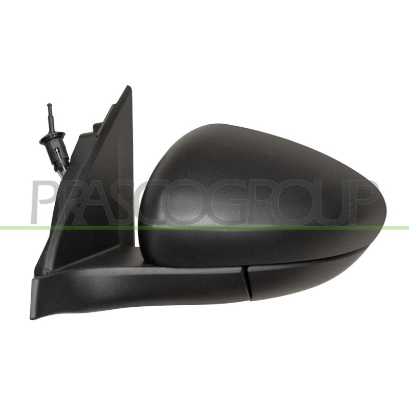 Rétroviseur manuel noir côté chauffeur