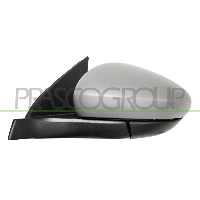 Rétroviseur électrique à peindre avec apprêt côté chauffeur