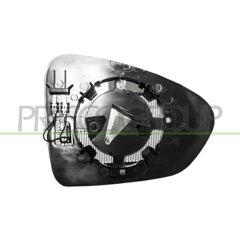 Glace de rétroviseur côté chauffeur