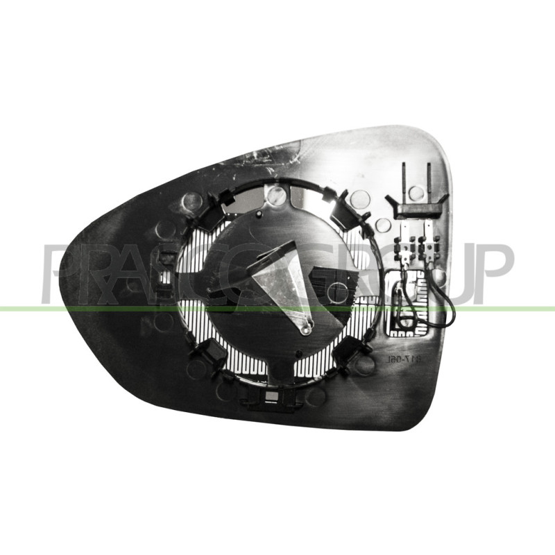 Glace de rétroviseur côté passager