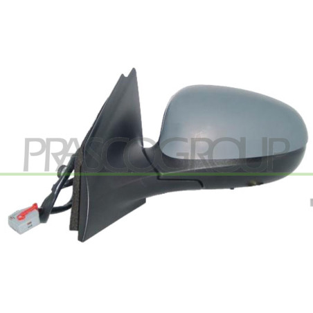 Rétroviseur électrique à peindre avec apprêt côté chauffeur