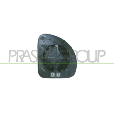 Glace supérieur de rétroviseur côté chauffeur