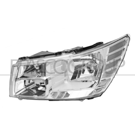 Phare Gauche H11+Hb3 Electrique Avec Moteur